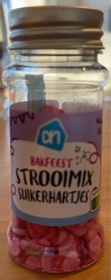 Strooimix suikerhartjes