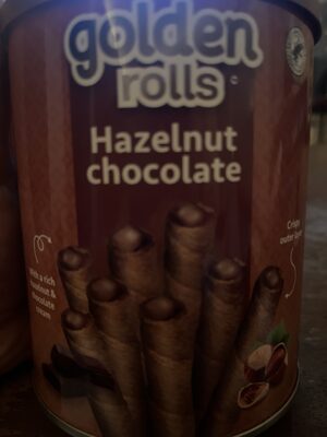 Golden Rolls hazelnut chocolate miam