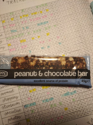 Peanut & chocolate bar