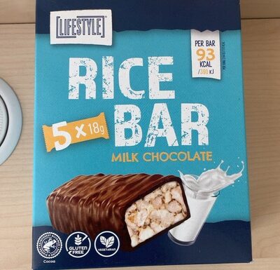 Rice bar milk chocolate