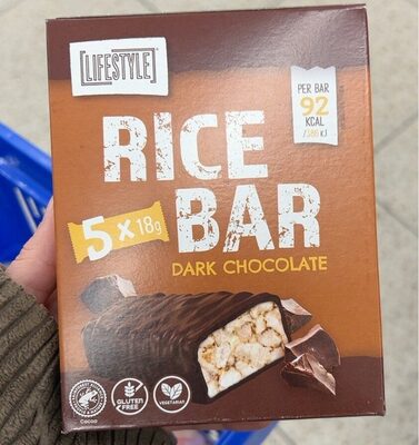 Rice bar dark chocolate