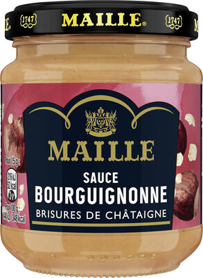Maille Sauce Bourguignonne Brisures de Châtaigne Bocal 190g