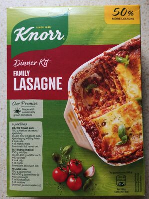 Dinner Kit Family lasagne