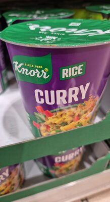 SINCE 1838 Knorr RICE CURRY Each pot (273gl 276kca