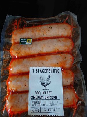 BBQ worst smokey chicken