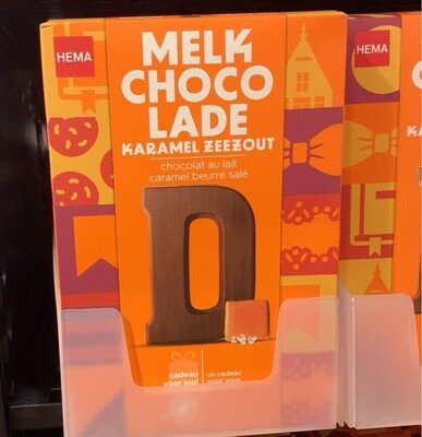 Melk chocolade karamel zeezout