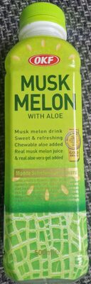 Aloe Vera Drink mit Melonengeschmack