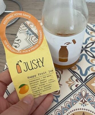 Happy fruit jus