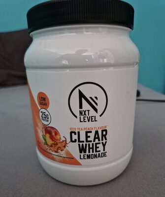 NXT LEVEL CLEAR WHEY ICED TEA PEACH