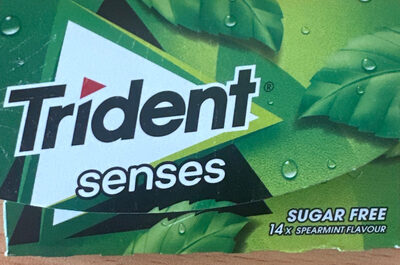 Trident senses spearmint flavor