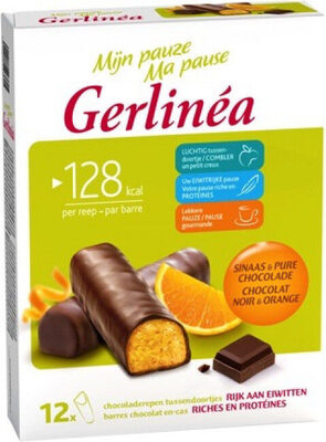 Barre De Régime Orange Et Chocolat Noir