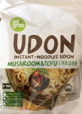 Udon Instant-Nudeln Pilz und Tofu