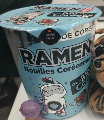 Ramen nouilles coréennes goût BBQ coréen