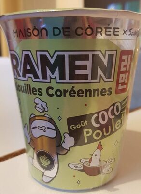 Ramen  - Nouilles coréennes goût coco poulet