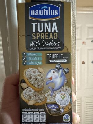 Truffle Tuna Spread with Crackers
