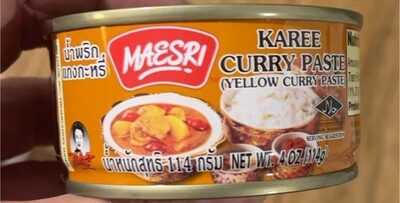 Karee Curry Paste (Yellow Curry Paste)