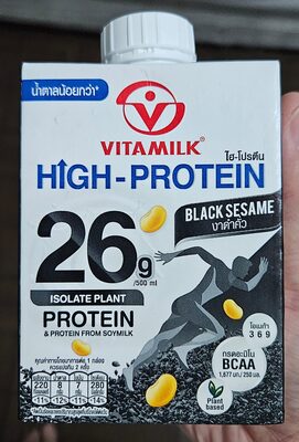 High Protein Black Sesame Soymilk