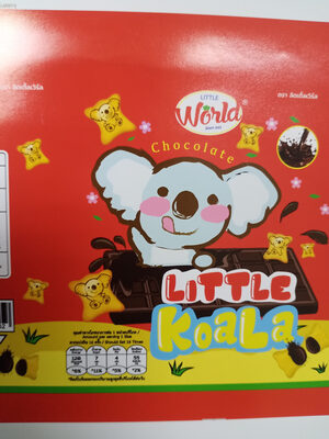 Little Koala ลิตเติ้ลโคอะล่า บิสกิตสอดไส้ กลิ่นช็อกโกแลต