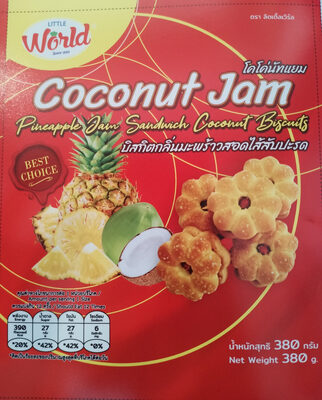 Coconut Jam (Pineapple Jam Sandwich Cocunut Biscuits