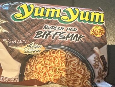 YumYum nudler med biffsmak