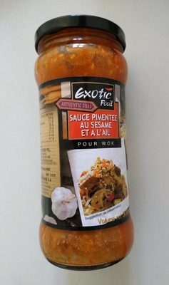 Sauce pimentée au sésame et à l'ail
