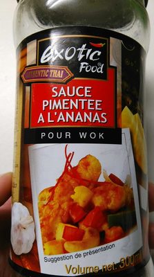 Sauce Pimentée à l'Ananas pour Wok