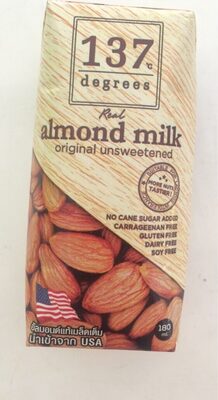 Almond milk original unsweetened