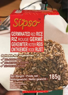 Riz rouge germé