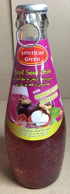 Basil Seed Drink Mangosteen