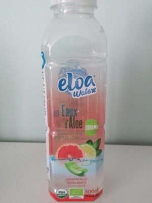 Les eaux d'Aloe Pamplemousse bergamote