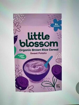 Organic Brown Rice Cereal Sweet Potato