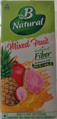 B Natural Mixed fruit 1ltr tpk