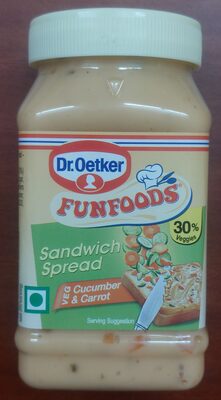 Sandwich Spread Veg. Cucumber & Carrot