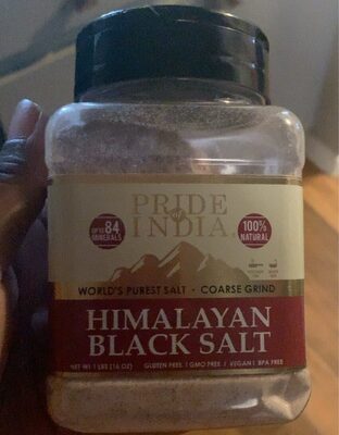 Himalayan black salt