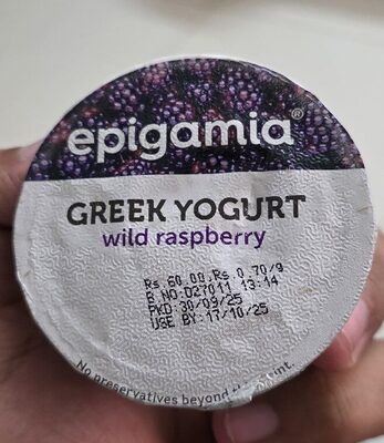 Greek yogurt wild raspberry