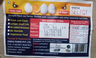 Sneha Select Eggs