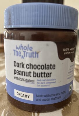 dark chocolate peanut butter