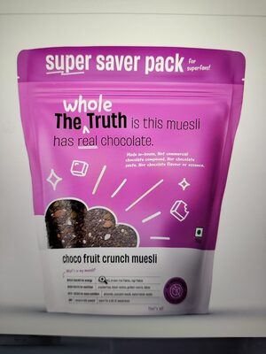 The Whole Truth Choco Fruit Crunch Muesli