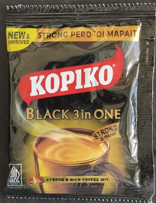 Black 3 in 1 Coffee