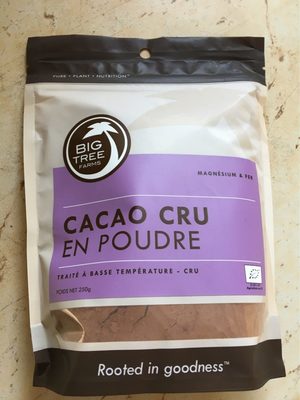 Cacao cru en poudre