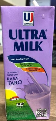 Ultra Milk rasa Taro 200 ml