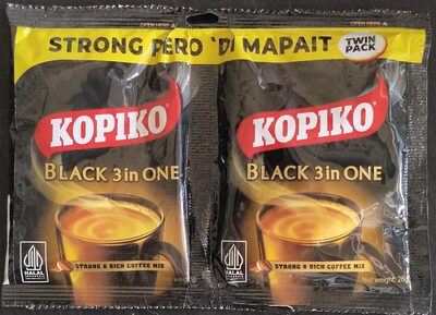 Kopiko Black 3-in-1 Coffee Mix Twin Pack