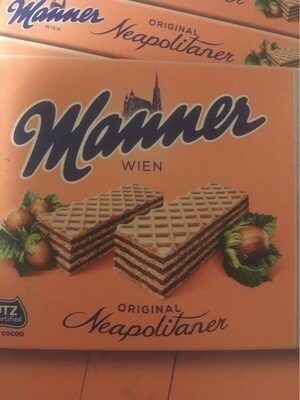 Manner Neapolitaner Chocolate Wafers 75G (pack Of 12)