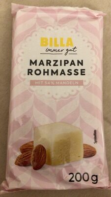 Marzipan Rohmasse