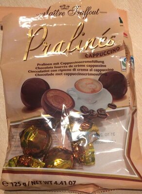 Pralinen Milchschokolade Mit Cappuccinocremefüllung