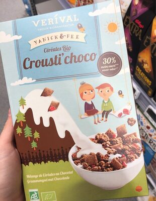 Céréales - Bio Crousti'choco - Yanick & Fee