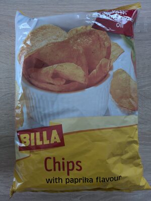 Chips with paprika flavour