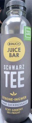 Schwarz Tee Ingwer- Zitrone