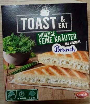 Toast & Eat Würzige feine Kräuter