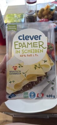 Edamer in Scheiben